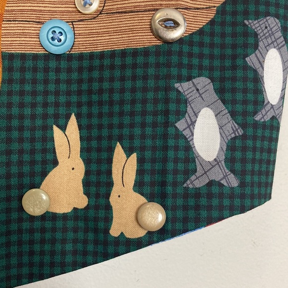 Handmade Vest Womens Small Petite Youth Noahs Ark Sunday School Bible Cute - Picture 9 of 12